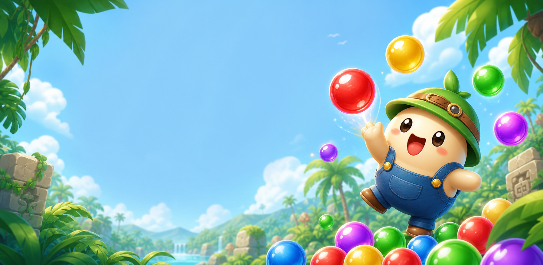 Bramble: Bubble Pop Adventure — relaxing bubble shooter for Android