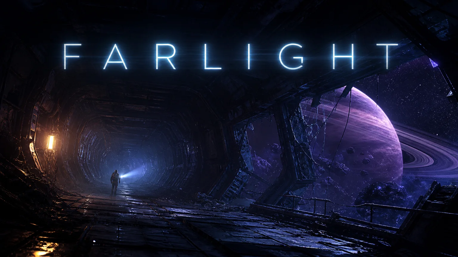 Farlight — procedurally generated abandoned spaceship explorer banner